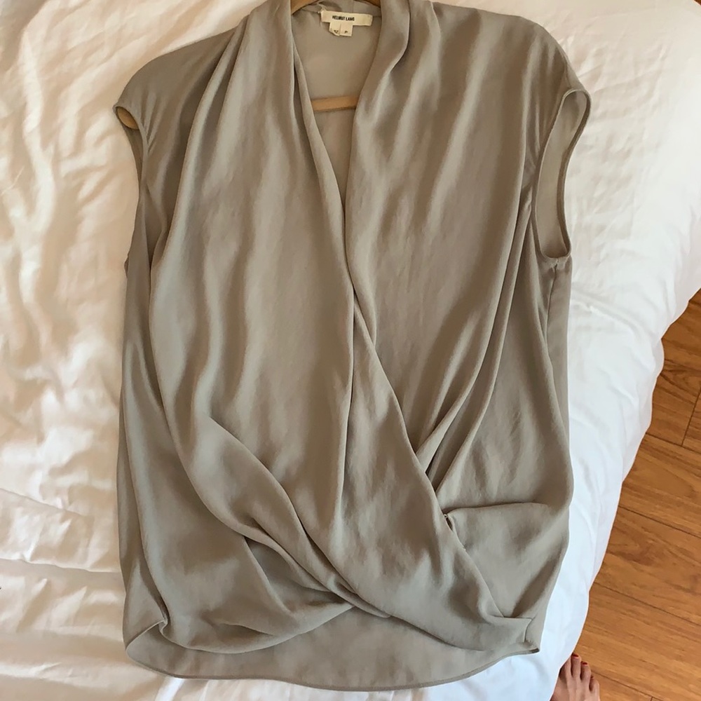 helmut land flowy blouse